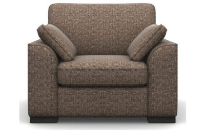 Heart of House Lincoln Fabric Chair - Mink